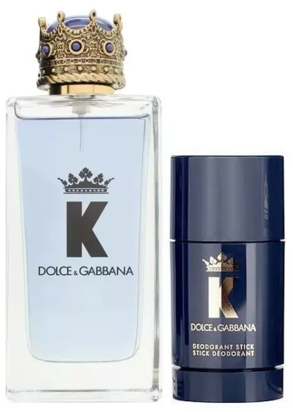 Dolce & Gabbana - K Gavesett for menn - 100 ml Eau de Toilette og deodorant