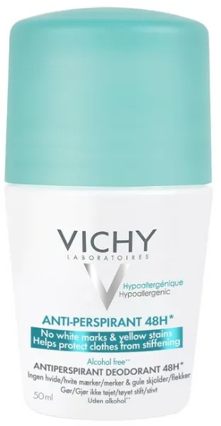 Vichy - Antiperspirant deodorant roll-on 48 timer - 50 ml