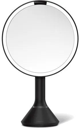 Simplehuman Sensor speil med touch-kontroll lysstyrke og dobbel lysinnstilling, svart